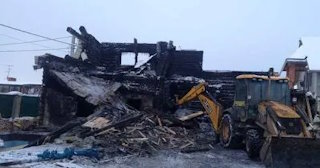 Демонтаж сгоревших зданий в Саяногорске | Сварной-Снг - снос после пожара от 1035 рублей